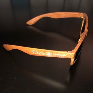 FREE Woodgrain Tito’s Vodka Sunglasses